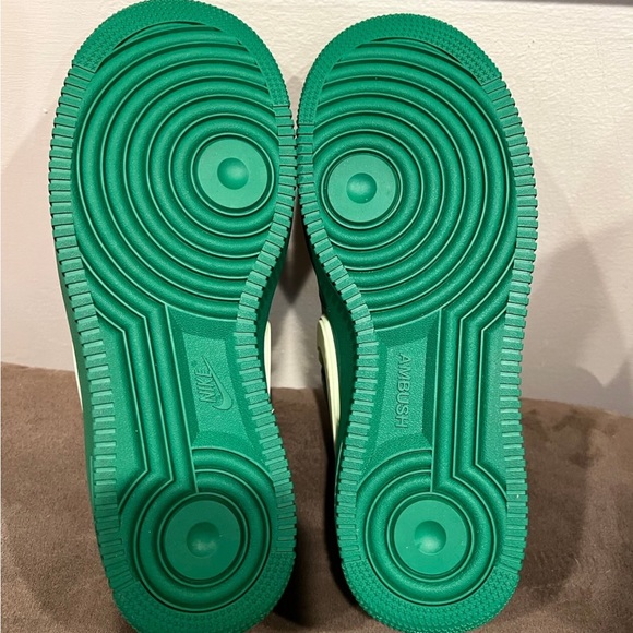 NIKE X AMBUSH COLLAB Nike Air Force 1 Low x Ambush PINE GREEN Size 7.5M NEW - Picture 3 of 7